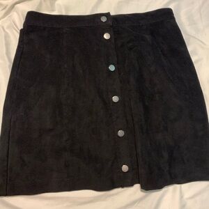 H&M women’s button down skirt